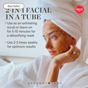 Turmeric Detox Scrub + Mask - 2 in 1 by KORA Organics | Best Seller!